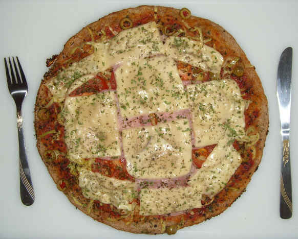 Celozrnn 28cm Wholewheat Pizza